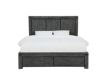 Modus Furniture Meadow Graphite Queen Storage Bed small image number 1