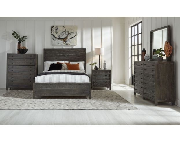 Modus Furniture Townsend Grey King Bed large image number 3