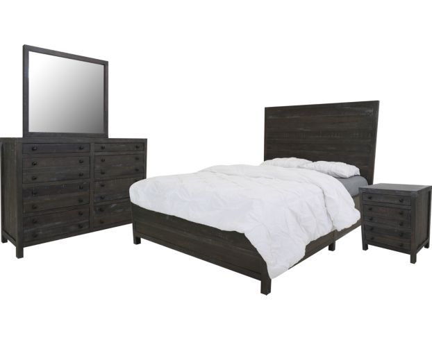 Modus Furniture Townsend 4-Piece Queen Bedroom Set large image number 1