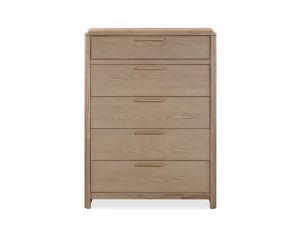 Modus Furniture Furano Ginger Ash Wood 5-Drawer Chest