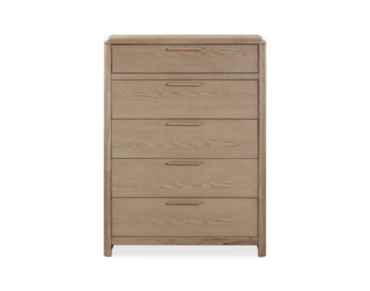 Modus Furniture Furano Ginger Ash Wood 5-Drawer Chest