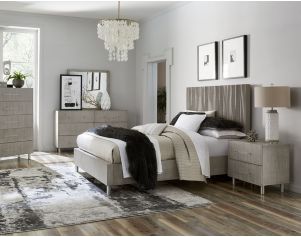 Modus Furniture Argento 4-Piece Queen Bedroom Set