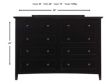 Modus Furniture Paragon Black Dresser small image number 3