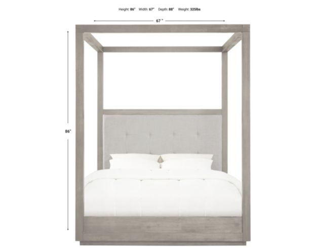 Modus Furniture Oxford Queen Canopy Bed large image number 8