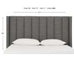 Modus Furniture Palermo Queen Headboard small image number 4