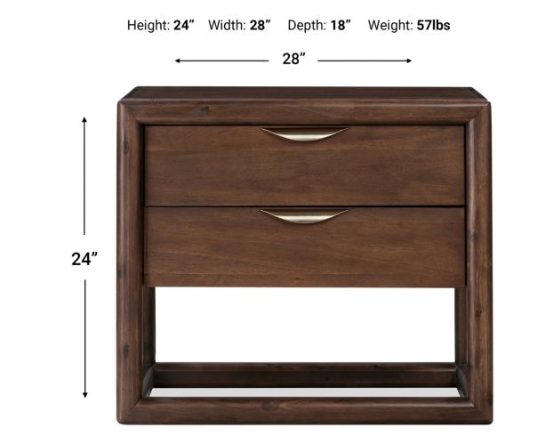 Modus Furniture Sol Nightstand large image number 7