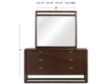 Modus Furniture Sol Dresser with Mirror small image number 4