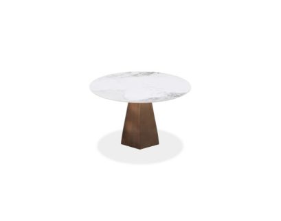 Modus Furniture Carmel Round Marble Dining Table