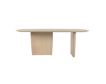 Modus Furniture Liv White Sand Oval Dining Table small image number 3