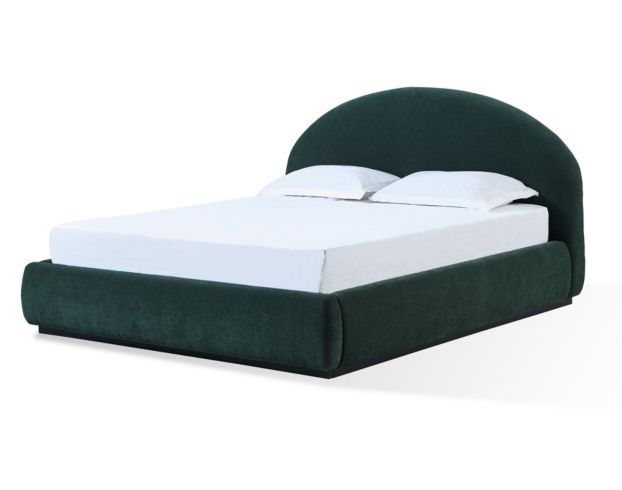 Modus Furniture Flex Emerald Chenille Queen Bed large image number 2