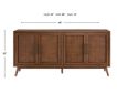 Martin Svensson Home Mid-Century Modern Cinnamon 4-Door TV Stand small image number 7