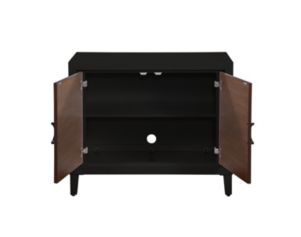 Martin Svensson Home San Tropez Black 2-Door Accent Cabinet