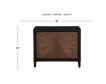 Martin Svensson Home San Tropez Black 2-Door Accent Cabinet small image number 5