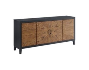 Martin Svensson Home San Tropez Black 4-Door 68-Inch Console