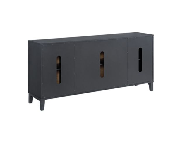 Martin Svensson Home San Tropez Black 4-Door 68-Inch Console large image number 4