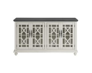 Martin Svensson Home Elegant Gray 4-Door 63-Inch Console