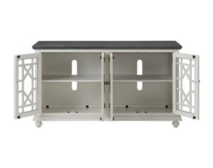 Martin Svensson Home Elegant Gray 4-Door 63-Inch Console