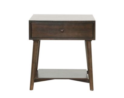 Martin Svensson Home Mid-Century Modern Walnut End Table