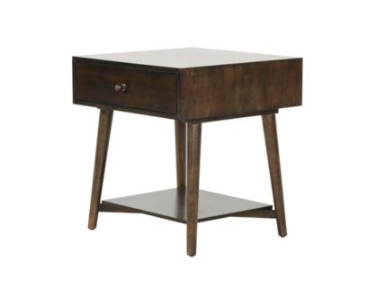 Martin Svensson Home Mid-Century Modern Walnut End Table