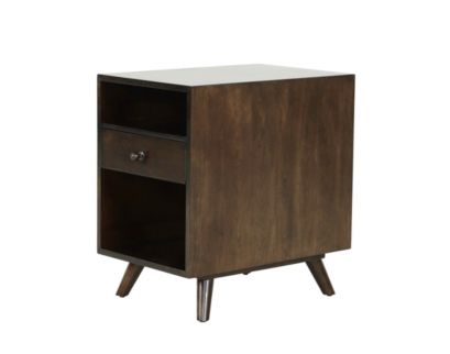 Martin Svensson Home Mid-Century Modern Walnut Chairside Table