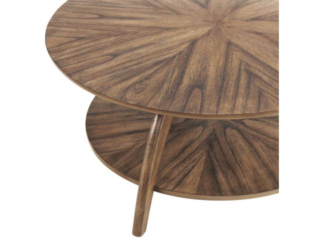 Martin Svensson Home LAX Round Nutmeg Coffee Table large image number 2