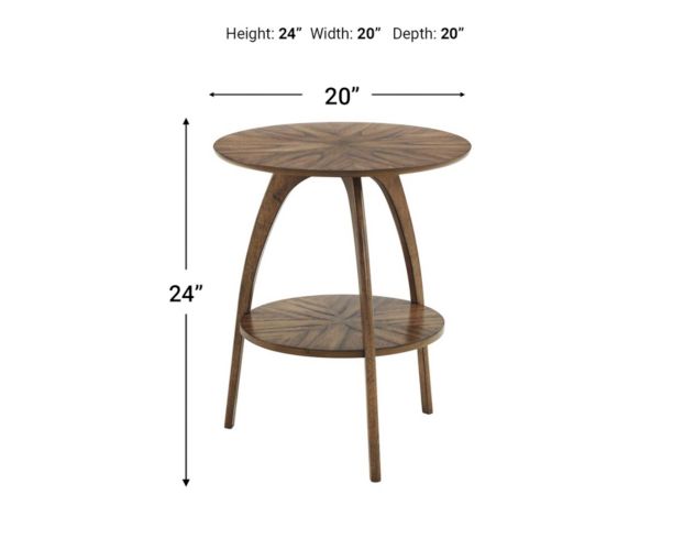 Martin Svensson Home LAX Round Nutmeg End Table large image number 5