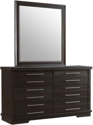 Martin Svensson Home Waterfront Espresso Dresser With Mirror