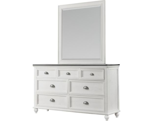 Martin Svensson Home Monterey White Dresser with Mirror large image number 1