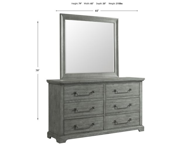Martin Svensson Home Beach House Dresser with Mirror large image number 5