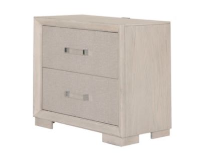 Martin Svensson Home Nirvana White Linen Nightstand