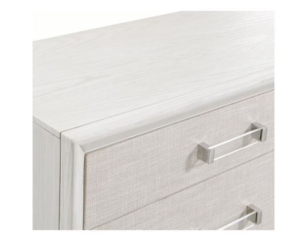 Martin Svensson Home Nirvana White Linen 5-Drawer Chest large image number 2