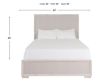 Martin Svensson Home Nirvana White Linen Queen Bed small image number 5