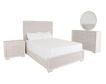 Martin Svensson Home Nirvana White Linen 4-Piece Queen Bedroom Set small image number 1