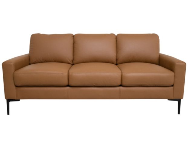 North American Leather Condo Genuine Leather Sofa large image number 1