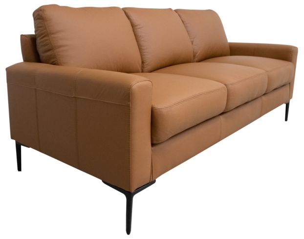 North American Leather Condo Genuine Leather Sofa large image number 2