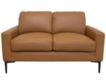 North American Leather Condo Genuine Leather Loveseat small image number 1