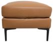 North American Leather Condo Genuine Leather Ottoman small image number 3