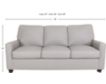 North American Leather Metro 100% Leather Sofa small image number 6