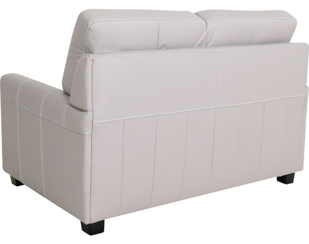North American Leather Metro 100% Leather Loveseat large image number 4
