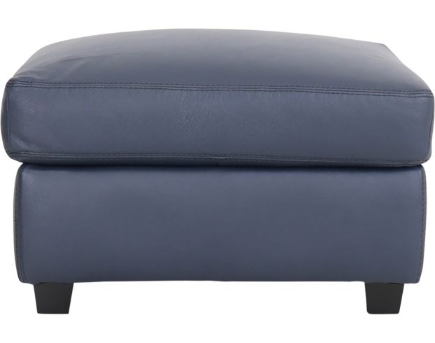 North American Leather Icon 100% Leather Ottoman large image number 1