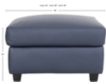 North American Leather Icon 100% Leather Ottoman small image number 4
