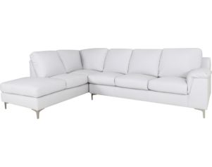 North American Leather Barbara 100% Leather 2-Piece Sectional