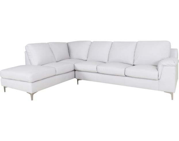 North American Leather Barbara 100% Leather 2-Piece Sectional large image number 1
