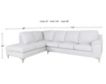 North American Leather Barbara 100% Leather 2-Piece Sectional small image number 5