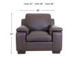 North American Leather Maxwell 100% Leather Chair small image number 6