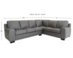North American Leather Vantage 100% Leather 2-Piece Sectional small image number 5