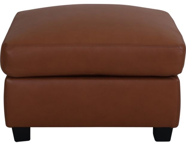 North American Leather Laguna 100% Leather Ottoman large image number 1