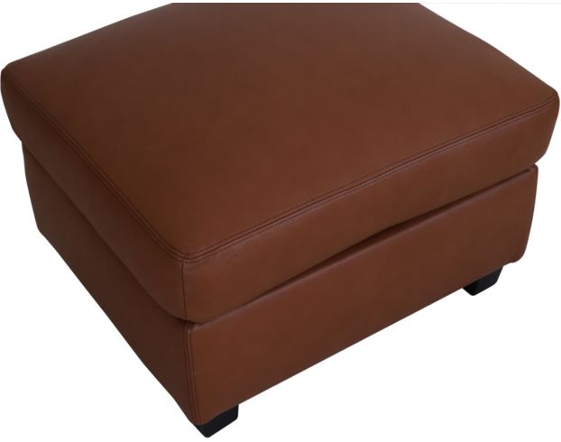 North American Leather Laguna 100% Leather Ottoman large image number 3