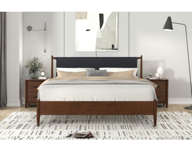 New Classic Ian Queen Bed with Nightstand large image number 1