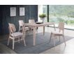 New Classic Oscar White Ash 5-Piece Dining Set small image number 1